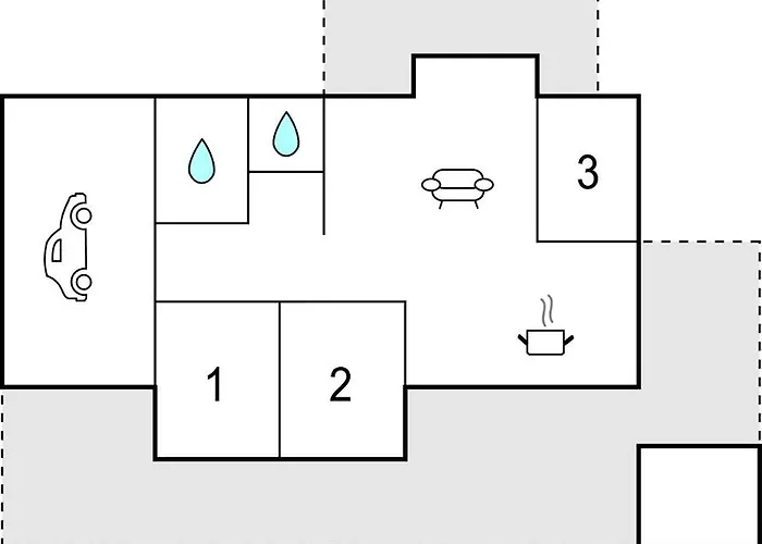 Prázdninový dům 3 Bedroom Lovely In Løkken